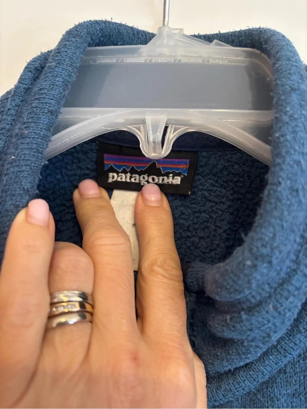 Patagonia Kids Blue Full-Zip Fleece Jacket